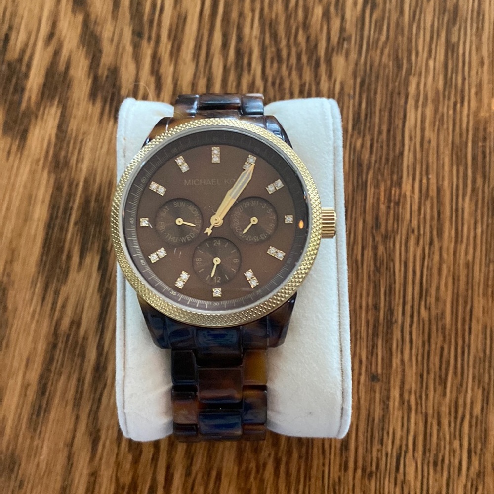 Michael Kors Tortoise watch
